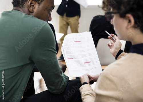 Business people in a meeting