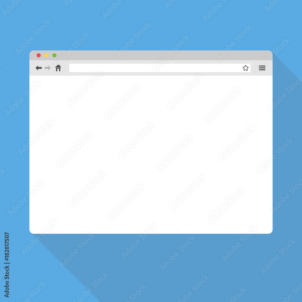 Modern browser window template. Desktop web window mockup Modern browser window template. Desktop web window mockup