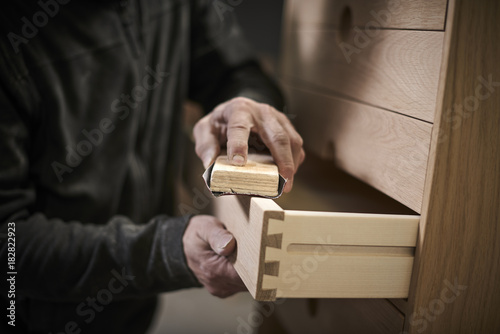 Working cabinetmaker