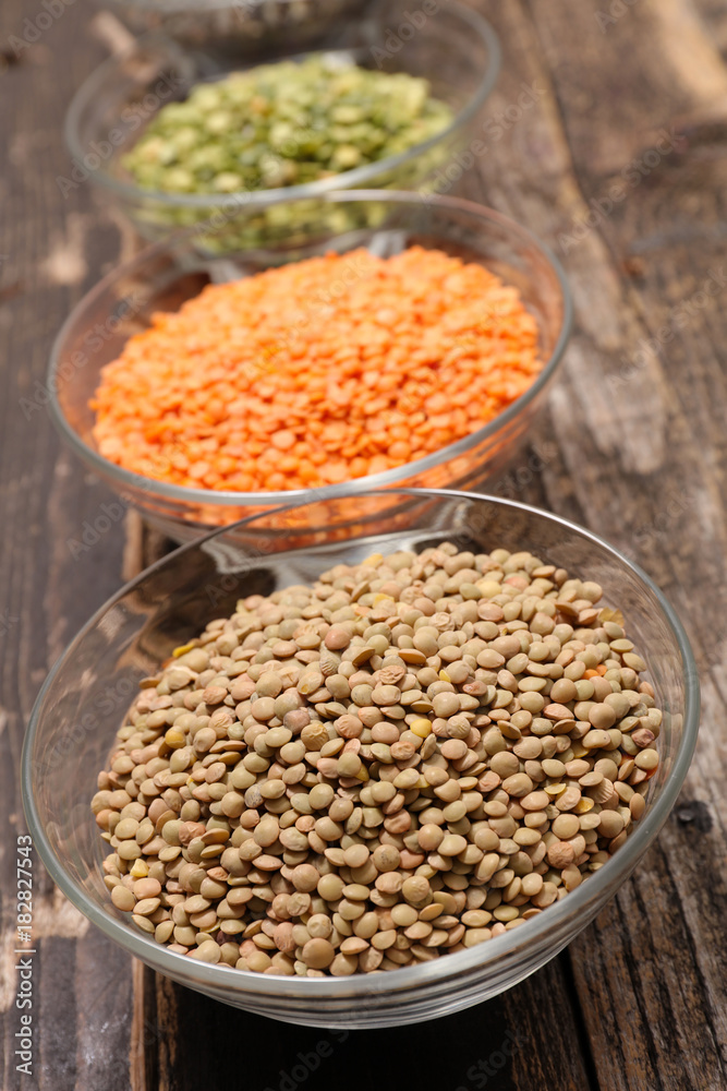 assorted lentils