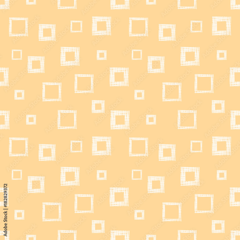 Seamless vector geometrical pattern with rhombus, squares. endless background with hand drawn textured geometric figures. Pastel Graphic illustration Template for wrapping, web backgrounds, wallpaper Seamless vector geometrical pattern with rhombus, squares. endless background with hand drawn textured geometric figures. Pastel Graphic illustration Template for wrapping, web backgrounds, wallpaper