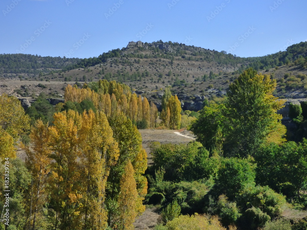 Palomera. Pueblo de de Cuenca, en la comunidad autónoma de Castilla La Mancha (España)