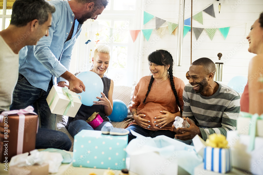 Fototapeta premium Baby shower party