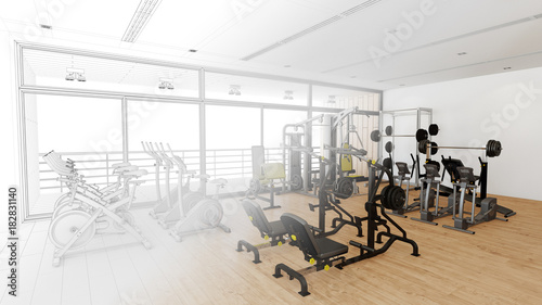 Planung und Umsetzung von Fitnesscenter