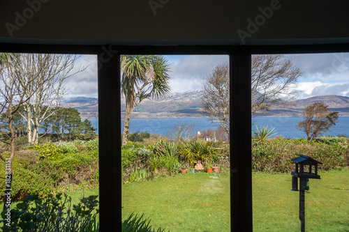 Cuadro en lienzo View of Bantry Bay from living room