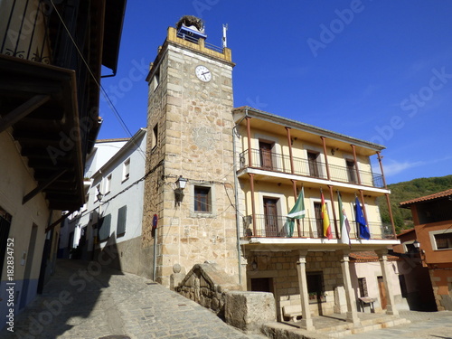 Pasarón de la Vera. Pueblo de Cáceres, Comunidad Autónoma de Extremadura, España