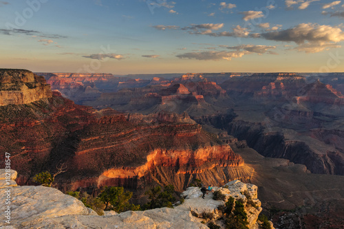 Sunrise over the Grand Canyon