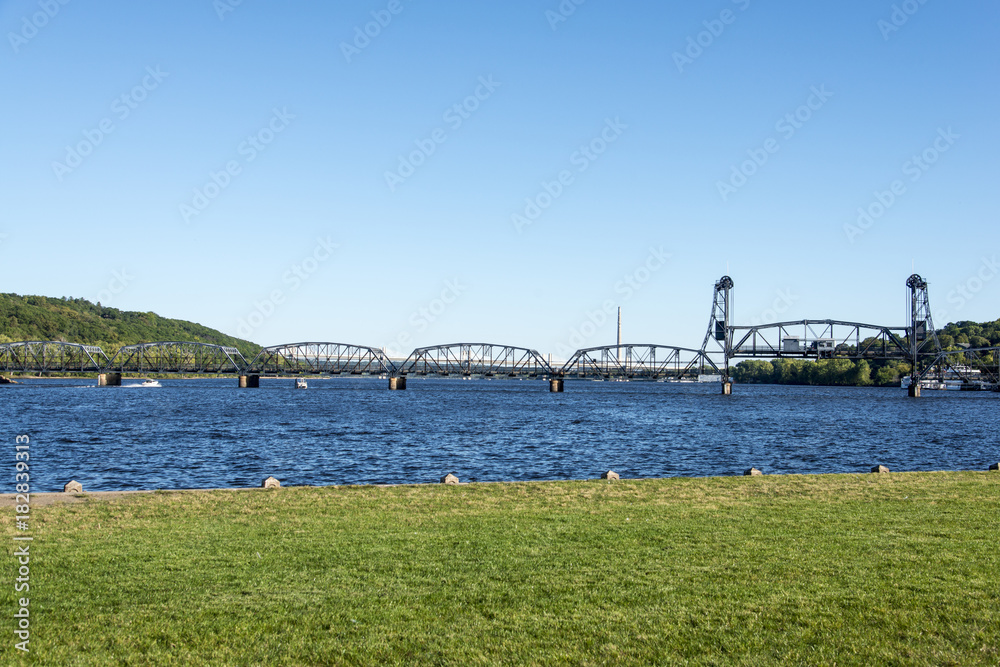 Fototapeta premium Stillwater lift bridge, MN