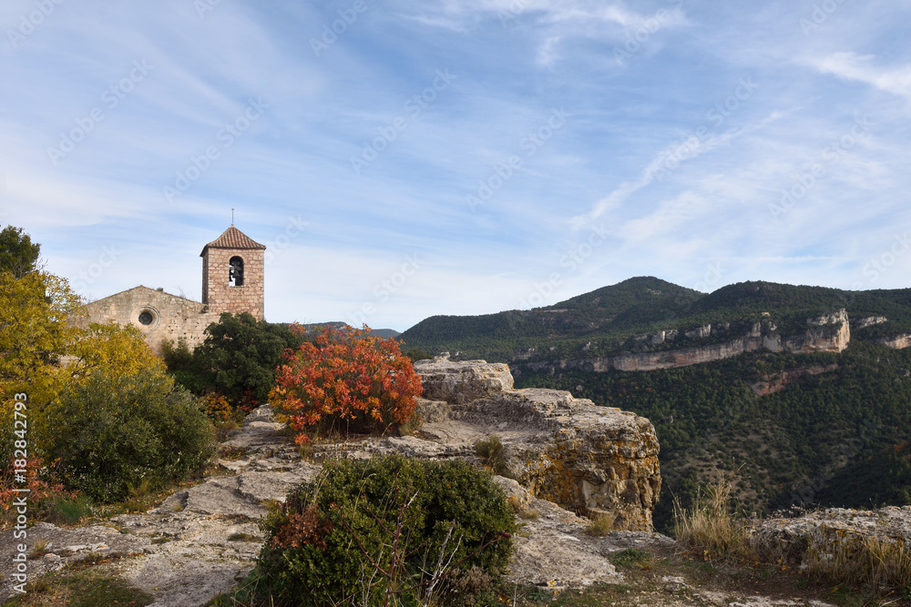 church of Santa Maria de  Siurana, El Priorat, Tarragona province, Catalonia, Spain