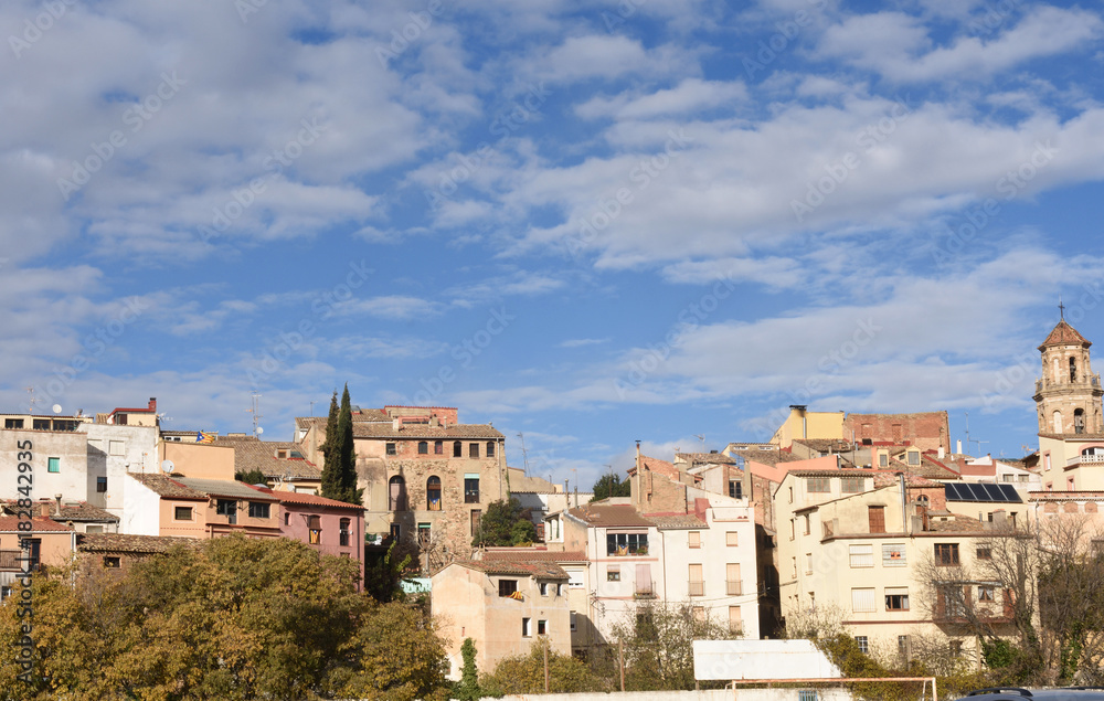 village of Falset, El Priorat, Tarragona province, Catalonia, Spain