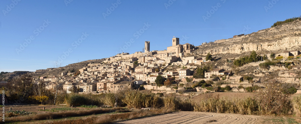 medieval town of Guimera in the Lleida province, Catalonia, Spain
