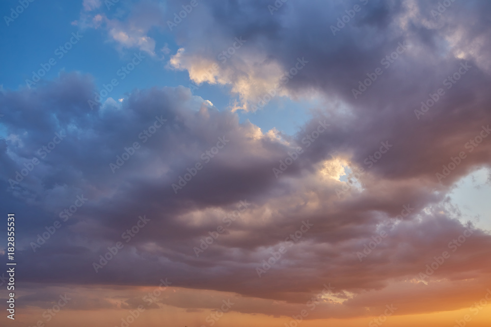 bright sunset sky background bright sunset sky background