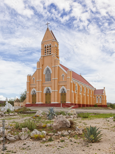 Saint Willibrord church at Curacao photo