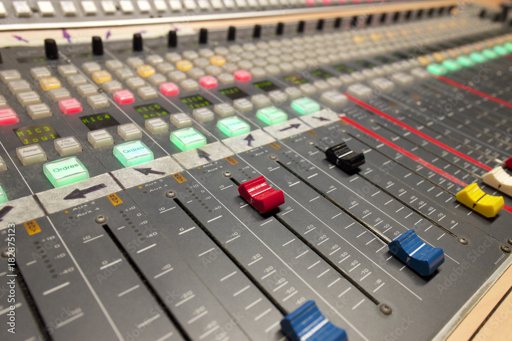 Console de mixage Console de mixage