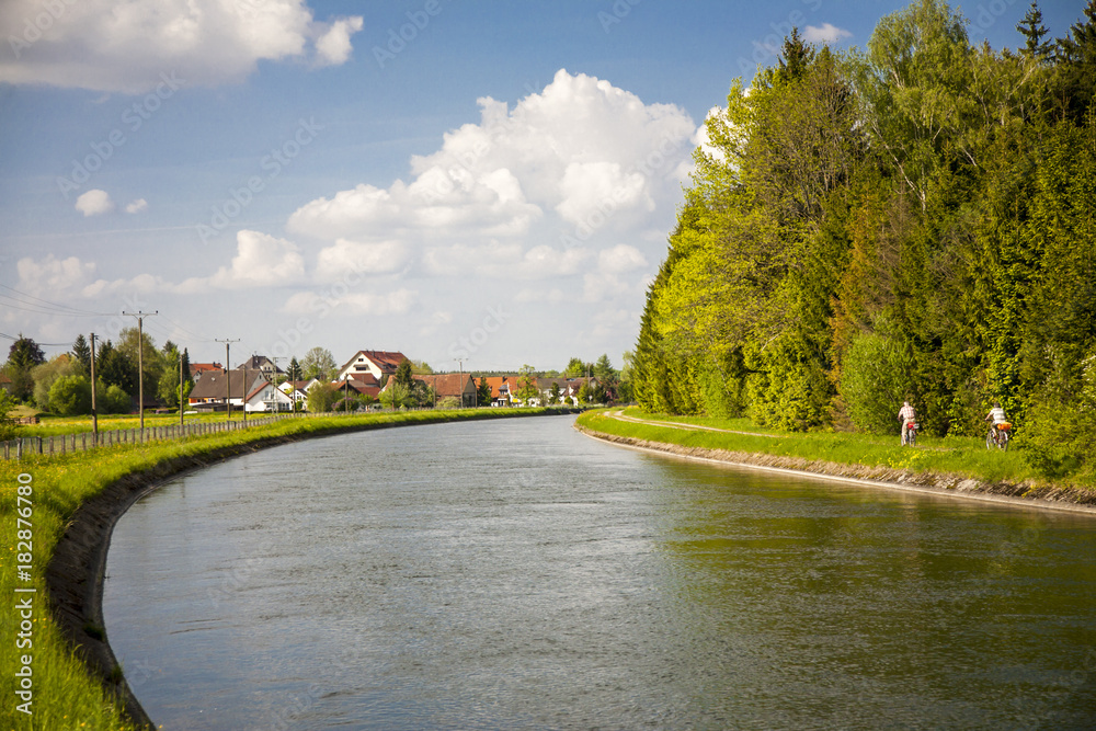 Radtouren am Kanal