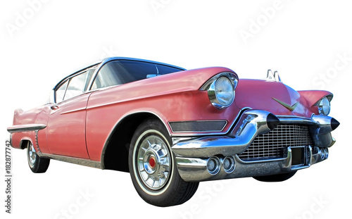 pink car
