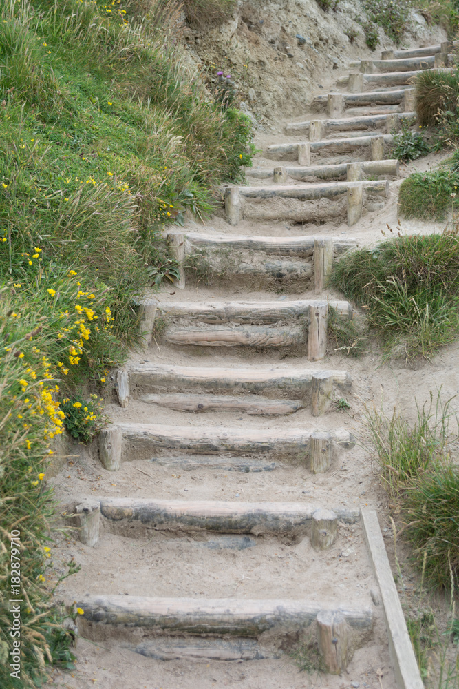 Steps to the beach