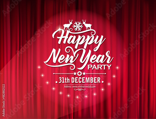 new year party stage