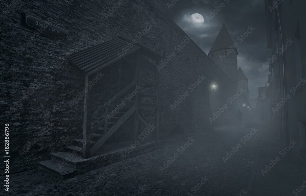 Fototapeta premium Ghost's street