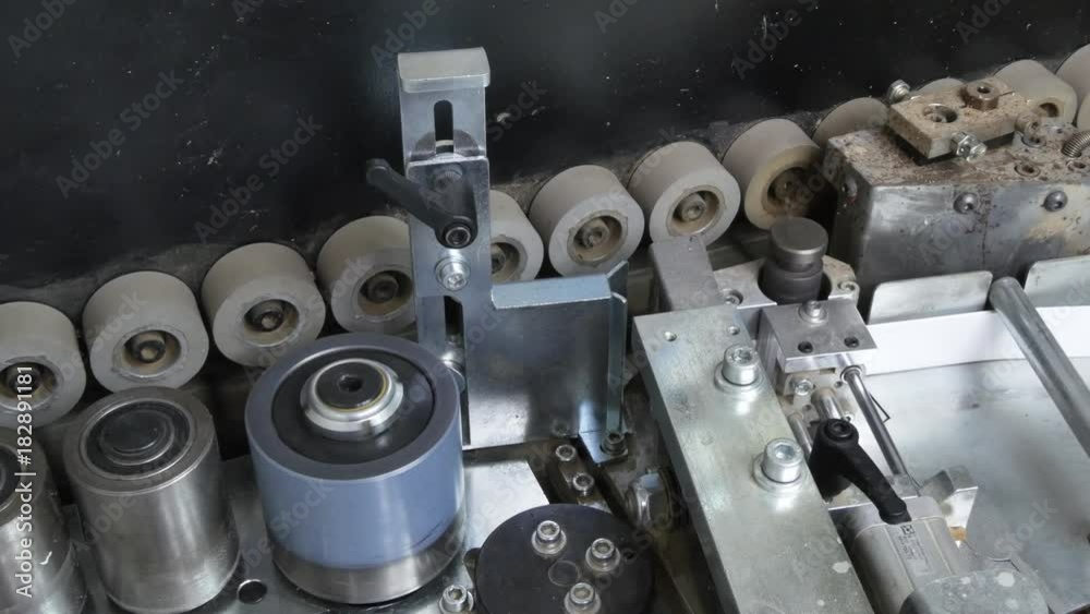 Mechanisms and details of machine wood CNC. Modern technologies of woodworking industry on professional equipment. Industrial furniture production. Mechanisms and details of machine wood CNC. Modern technologies of woodworking industry on professional equipment. Industrial furniture production.