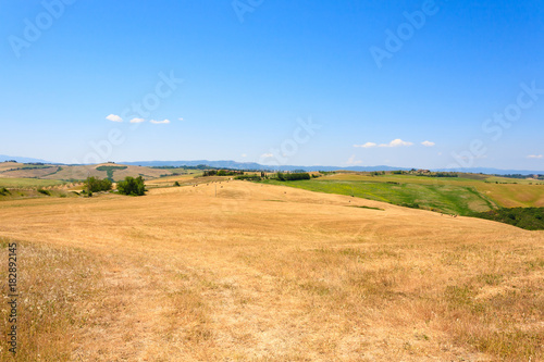 Tuscany hills landscape  Italy