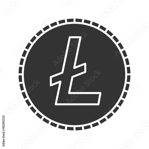 Litecoin glyph icon