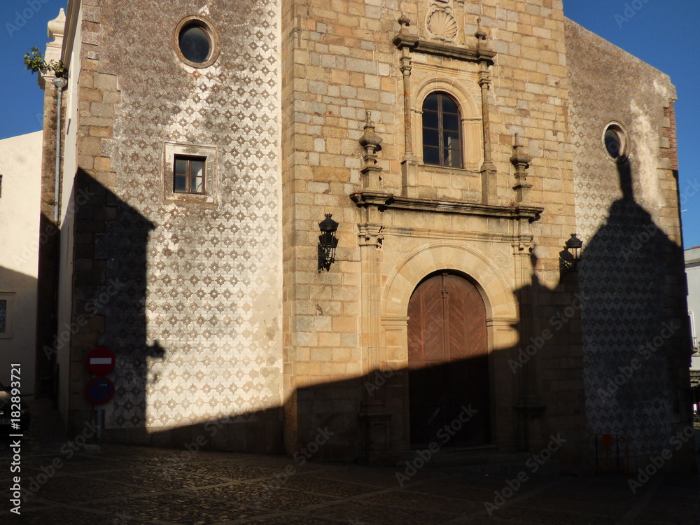 Jerez de los Caballeros. Pueblo de Badajoz en Extremadura, España