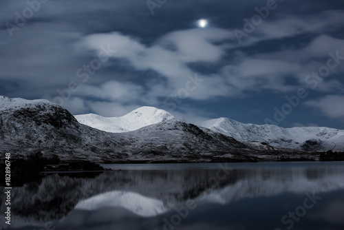 Night Sky over Lochan na h-Achlaise