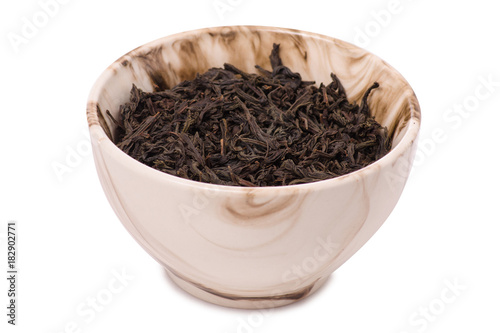 Leaf tea in a pial