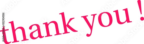 Thank You Word Cloud on a white background. 