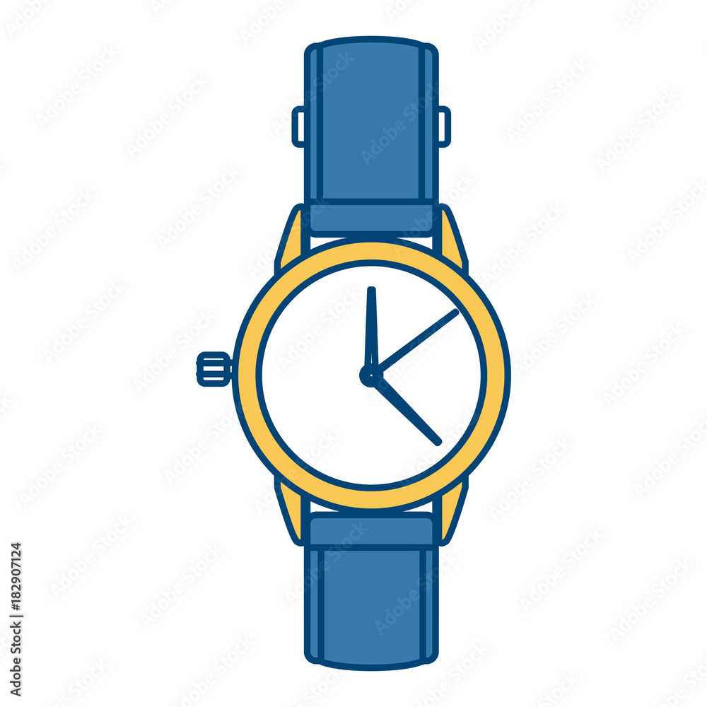 Mens luxury wristwatch icon vector illustration graphic design Mens luxury wristwatch icon vector illustration graphic design