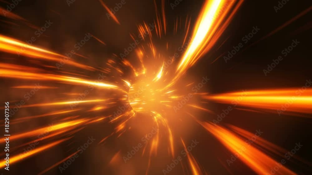 Seamless abstract fire wormhole with flash Seamless abstract fire wormhole with flash