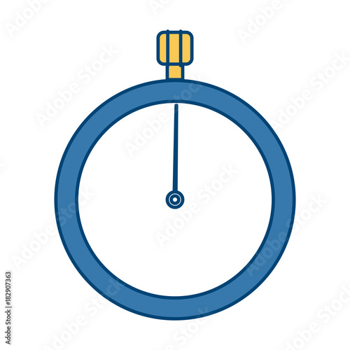 Old vintage chronometer icon vector illustration graphic design