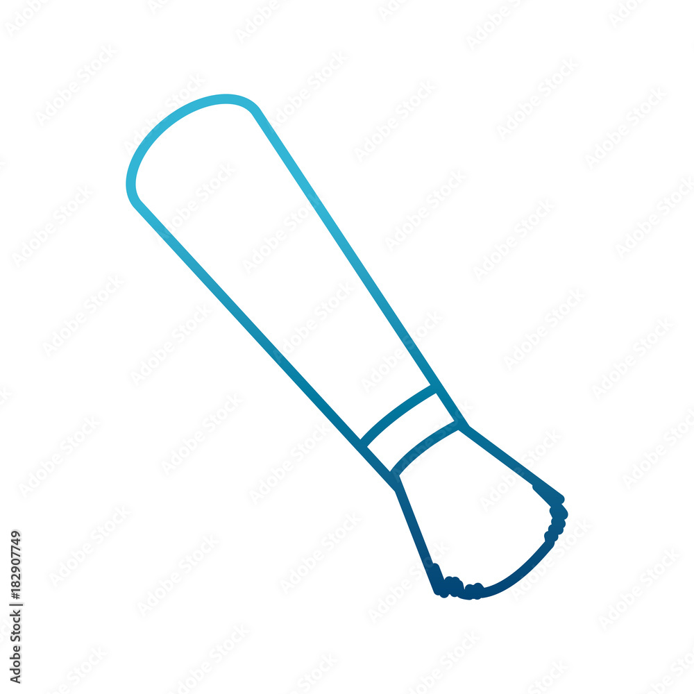 Brush make up icon vector illustration graphic design Brush make up icon vector illustration graphic design