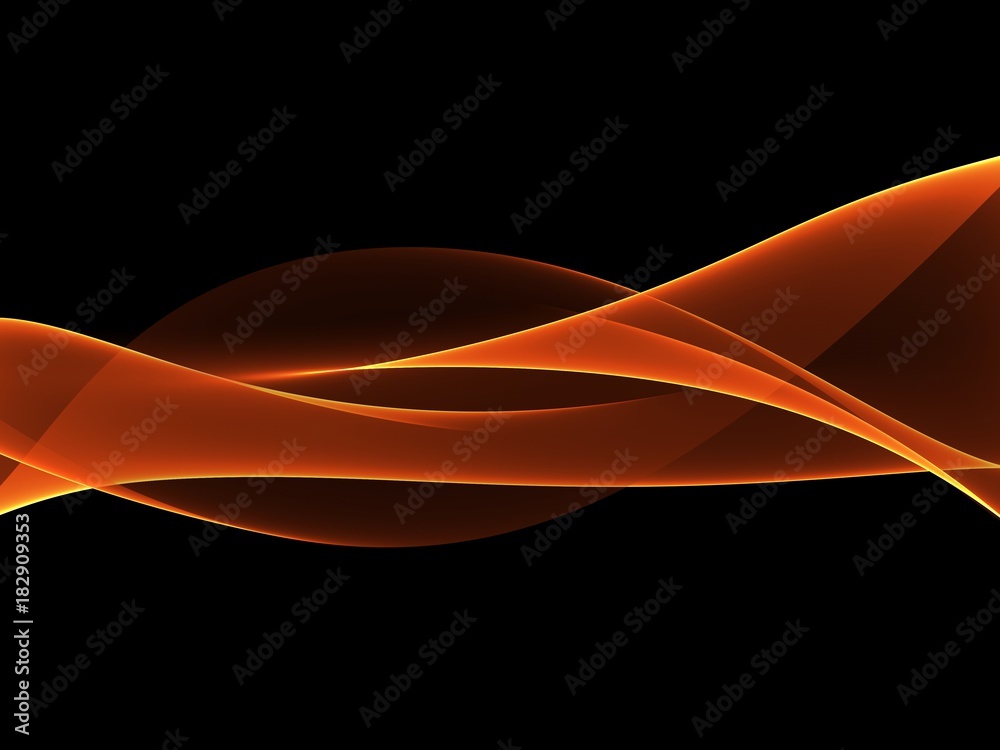 Naklejka premium Abstract soft orange graphics background for design 