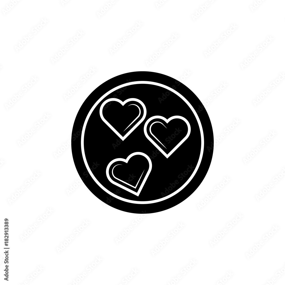 Chocolate in the form of heart icon. Love or couple element icon. Premium quality graphic design. Signs, outline symbols collection icon for websites, web design, mobile app Chocolate in the form of heart icon. Love or couple element icon. Premium quality graphic design. Signs, outline symbols collection icon for websites, web design, mobile app