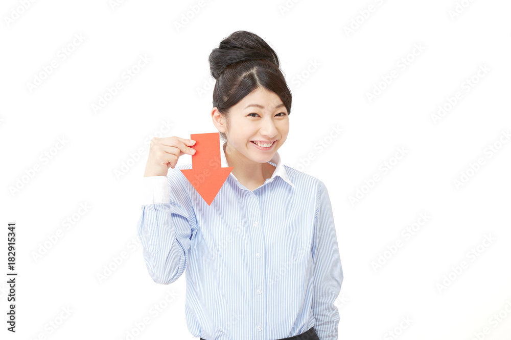 女性 ビジネス 矢印 女性 ビジネス 矢印