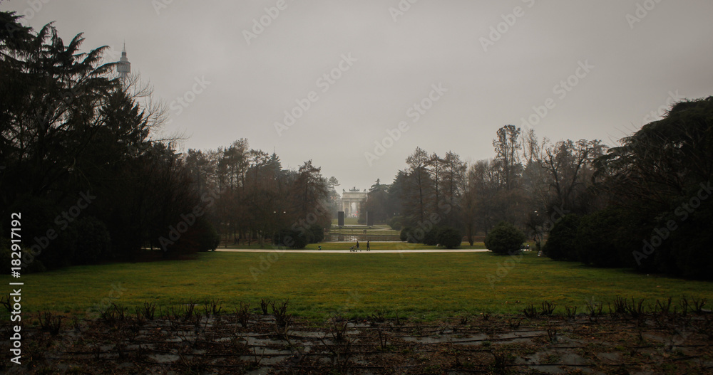 Obraz premium Park desolation