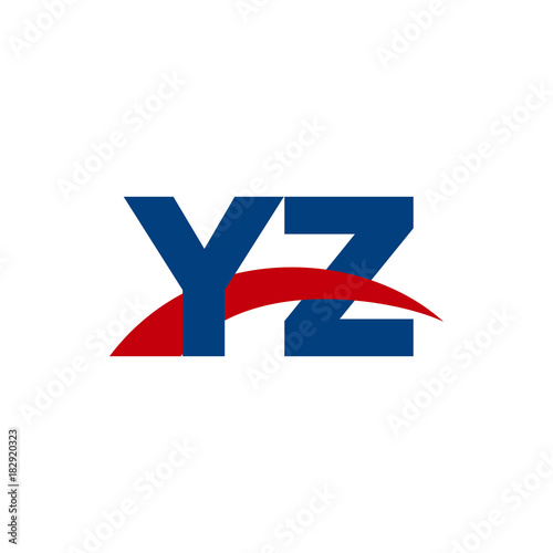 Initial letter YZ, overlapping movement swoosh logo, red blue color Free Download Initial letter YZ, overlapping movement swoosh logo, red blue color - GFXLoad