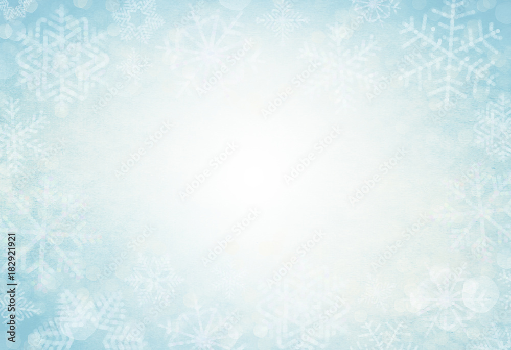 Snow Background - Simple so you can add your own text
