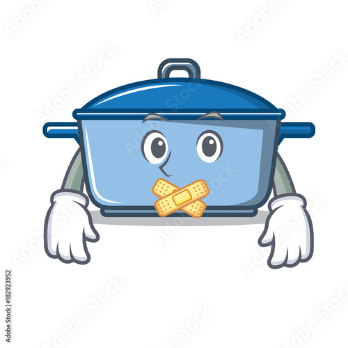 Silent kitchen character cartoon style