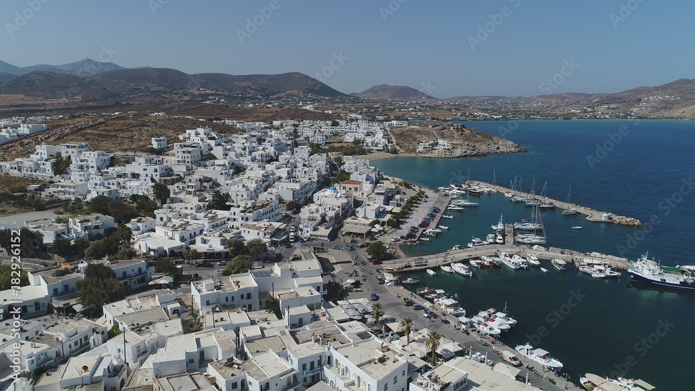 Grèce Cyclades île de Paros Village de Naoussa