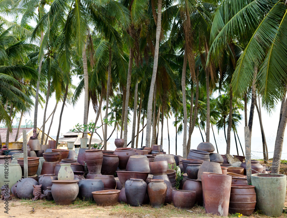 Obraz premium earthenware pots