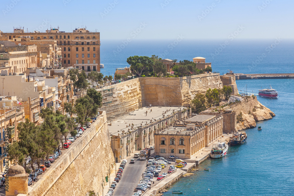 Old Harbor City of Valletta