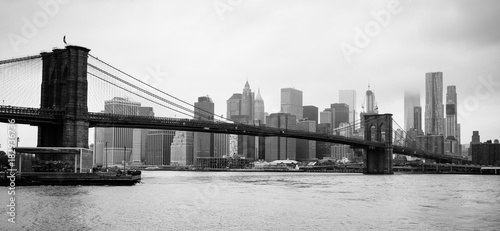 Brooklyn Bridge New York City East River Manhatten