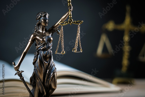 Legal law concept image, Scales of justice