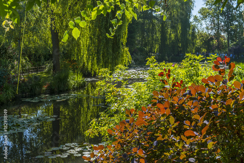 Les jardins de Claude Monet à Giverny en Normandie