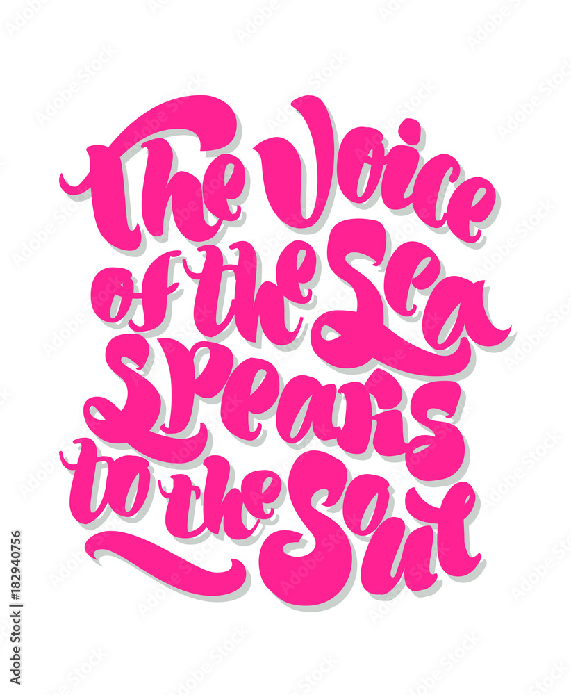 Summer lettering poster. Vector illustration. Summer lettering poster. Vector illustration.