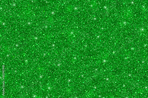 Green glitter texture