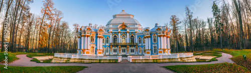 Hermitage pavilion in Tsarskoe Selo, Pushkin, Saint Petersburg photo